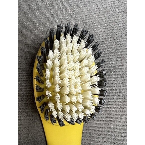 Kitchenaid Sink Brush Scrub Dish Double Sided Yellow Kitchen Bath - Picture 4 of 7